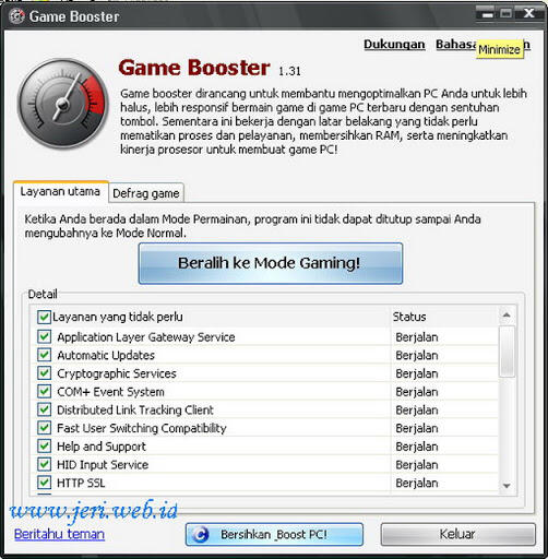 &quot;Game Booster&quot; Solusi Game Yang Lemot++Free Download