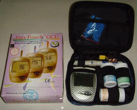Alat Easy Touch GCU ( Gula darah, cholesterol, asam urat )