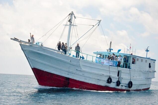 Pertama di Indonesia, Kapal Nelayan Disulap Jadi Rumah Sakit