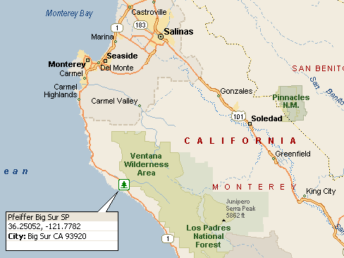 mengenal pantai pfeiffer california