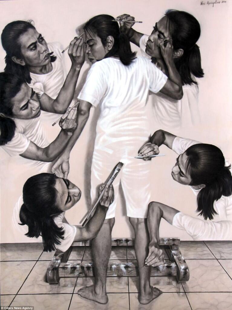 NARCIS DIAGNOSIS - Lukisan Indah karya Veri Apriyatno