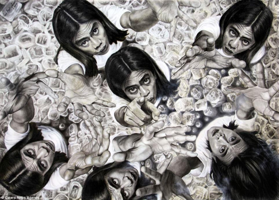 NARCIS DIAGNOSIS - Lukisan Indah karya Veri Apriyatno