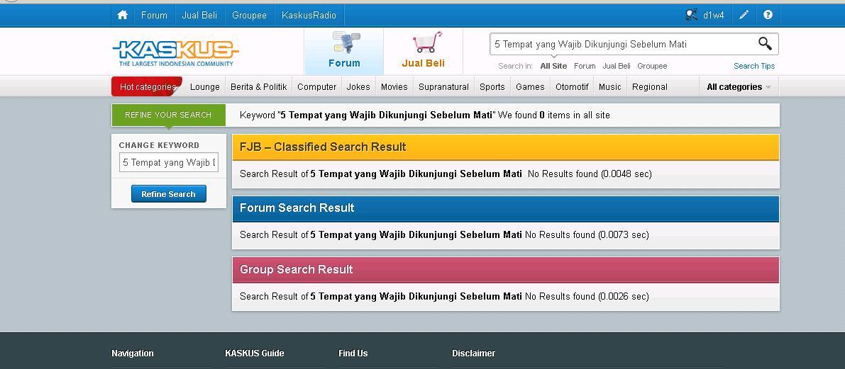 5 Tempat yang Wajib Dikunjungi Sebelum Mati