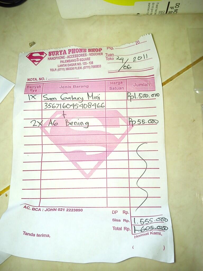 Galaxy Mini GT-S5570 - Palembang
