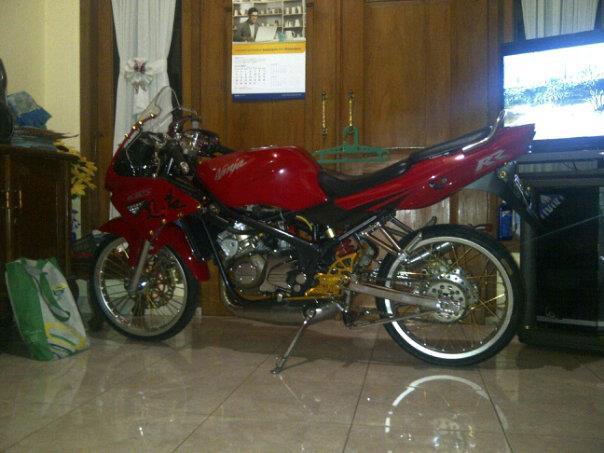 Terjual for sale kawasaki ninja RR 2010 merah full 