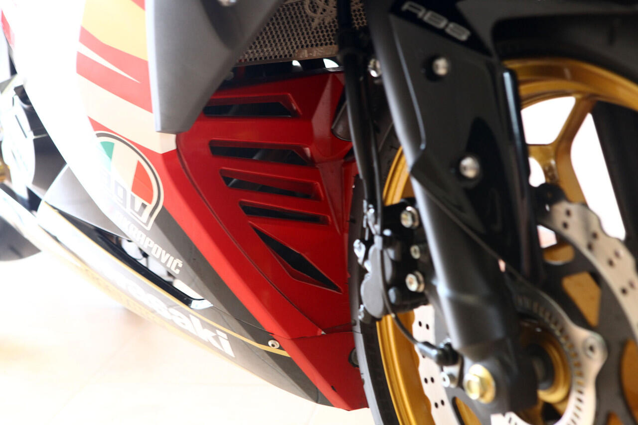 Jual Kawasaki NINJA 250 Fi ABS full modif STNK 02/13 like new