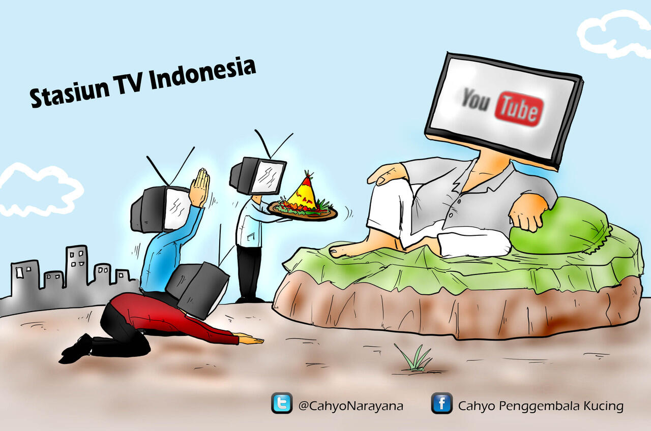 Kelakuan Stasiun TV Indonesia