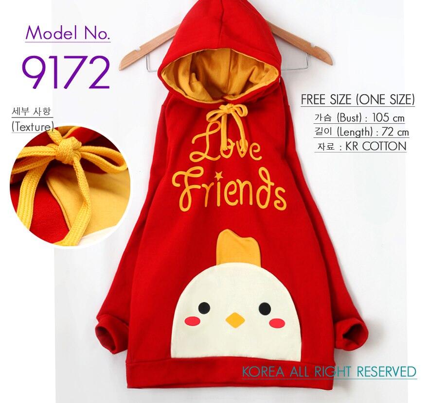 HOODIE IMPORT KOREA - HIGH QUALITY