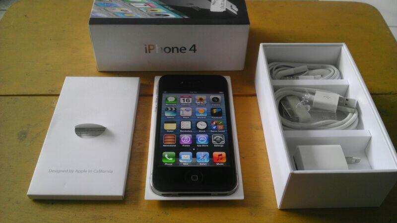 Iphone 4 CDMA 16GB Black Fullset (Surabaya & Sidoarjo)
