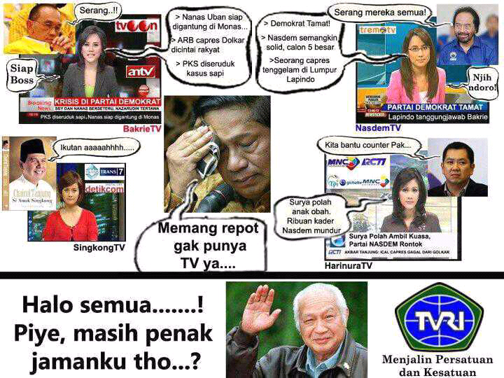 Ane udah ga Percaya berita di Tipi gan...sebabnya ini gan..