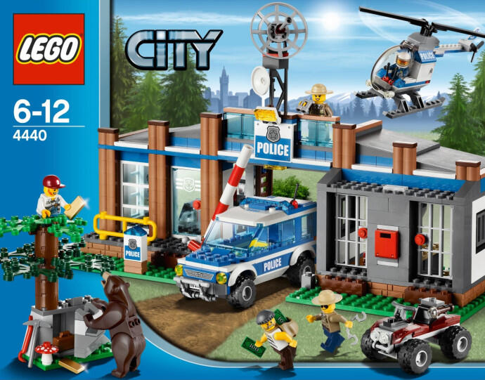 Jual Lego City no. 4440 Kantor & Kendaraan Polisi Diskon 20%+10%
