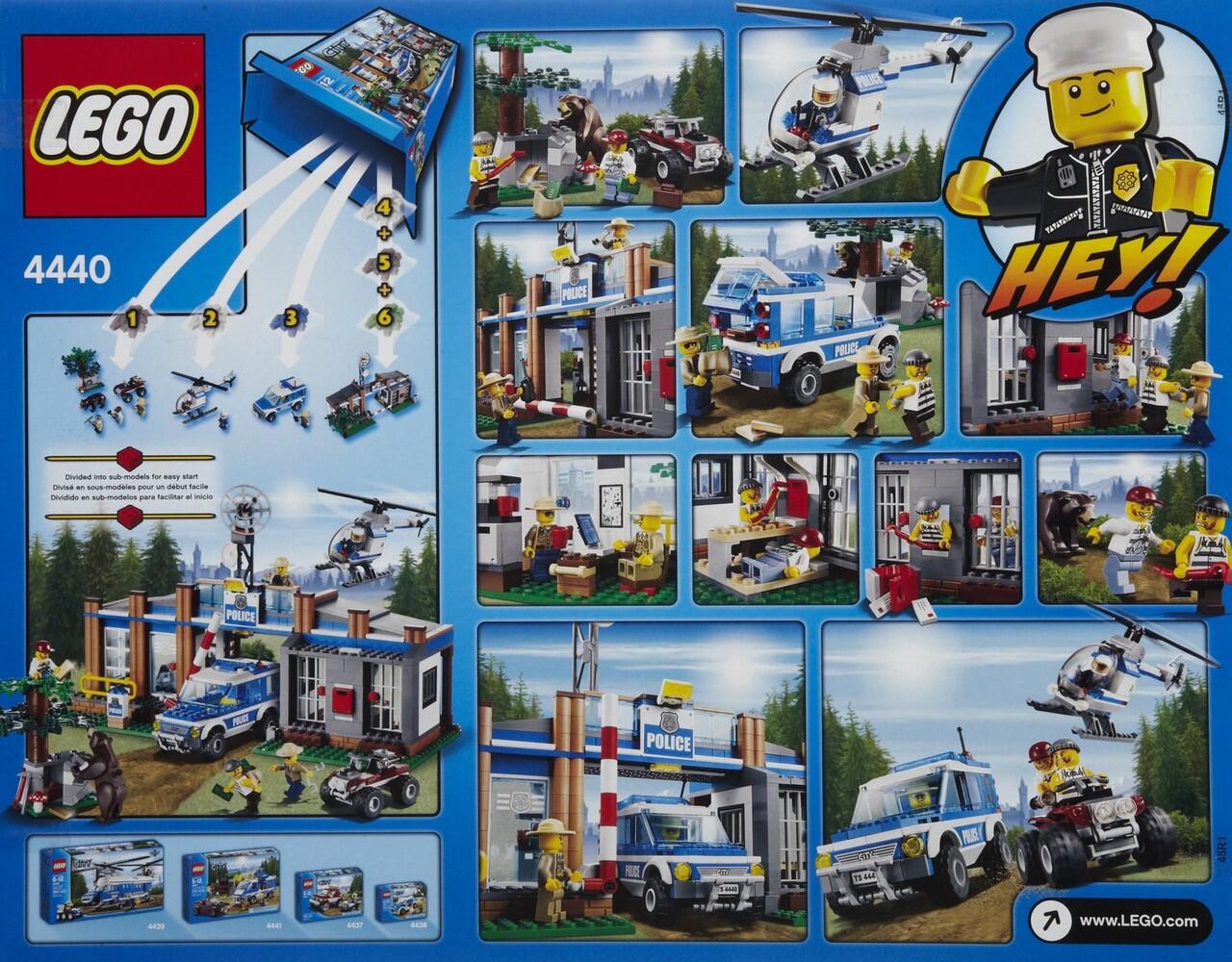 Jual Lego City no. 4440 Kantor & Kendaraan Polisi Diskon 20%+10%