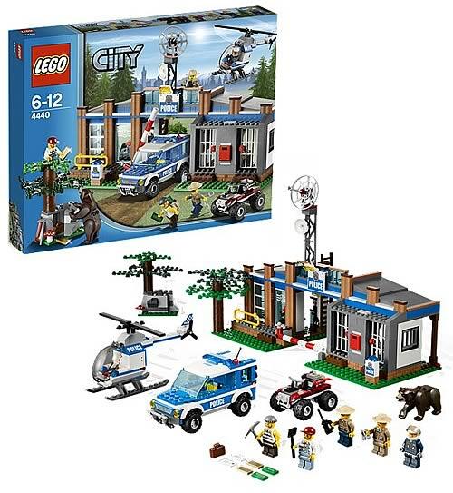 Jual Lego City no. 4440 Kantor & Kendaraan Polisi Diskon 20%+10%