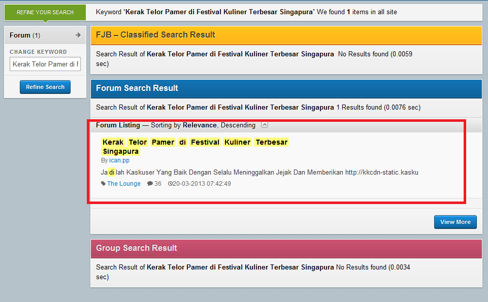 Kerak Telor Pamer di Festival Kuliner Terbesar Singapura