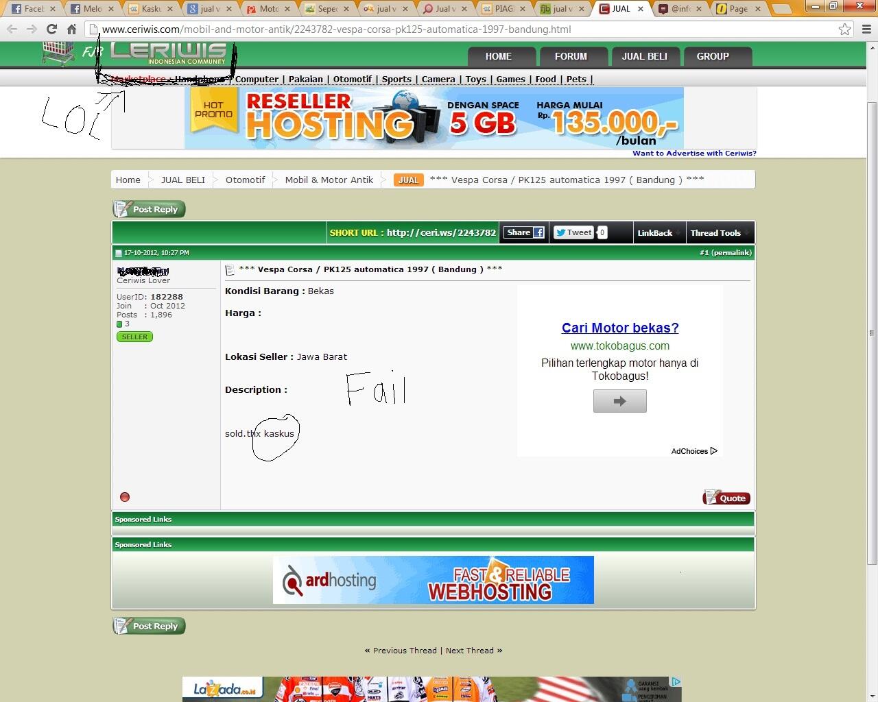 gini nih kalau pengguna kaskus ke forum ceriw*s
