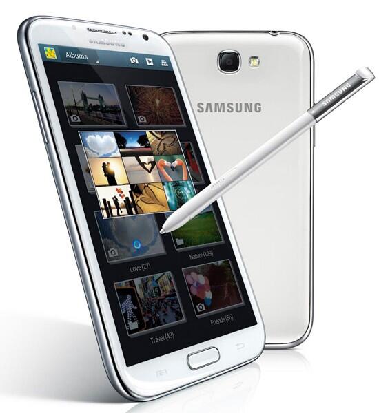 Samsung Galaxy Note II N7100 - Marble White