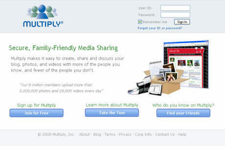 Hari Ini Blog Multiply ditutup