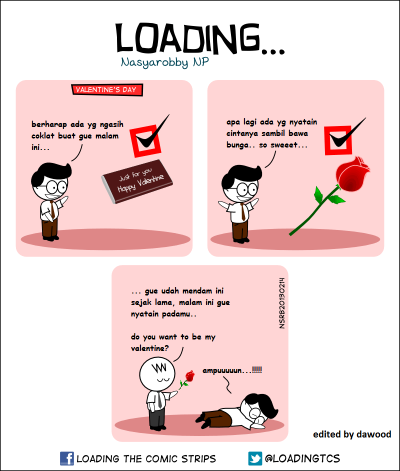 Komik Strip Indonesia: Loading (Cendol Gratis Inside)