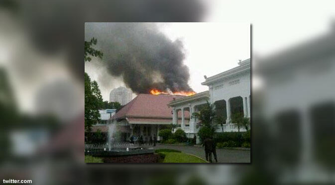 Kantor Sekretariat Negara Kebakaran 