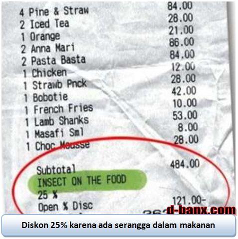 Diskon paling konyol yang pernah diberikan