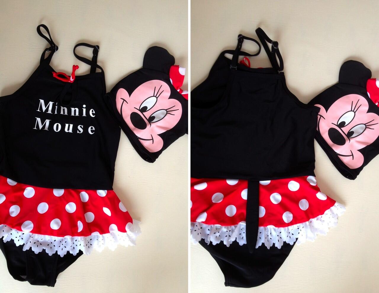 Terjual Baby  Swim Suit Baju  Renang  Bayi Minnie Mouse 