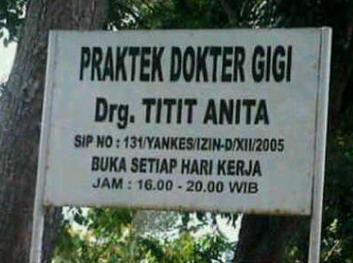 (picture) dokter salah jurusan atau ......