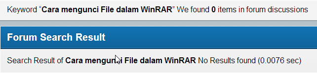 Cara mengunci File dalam WinRAR ( ++ Pict )