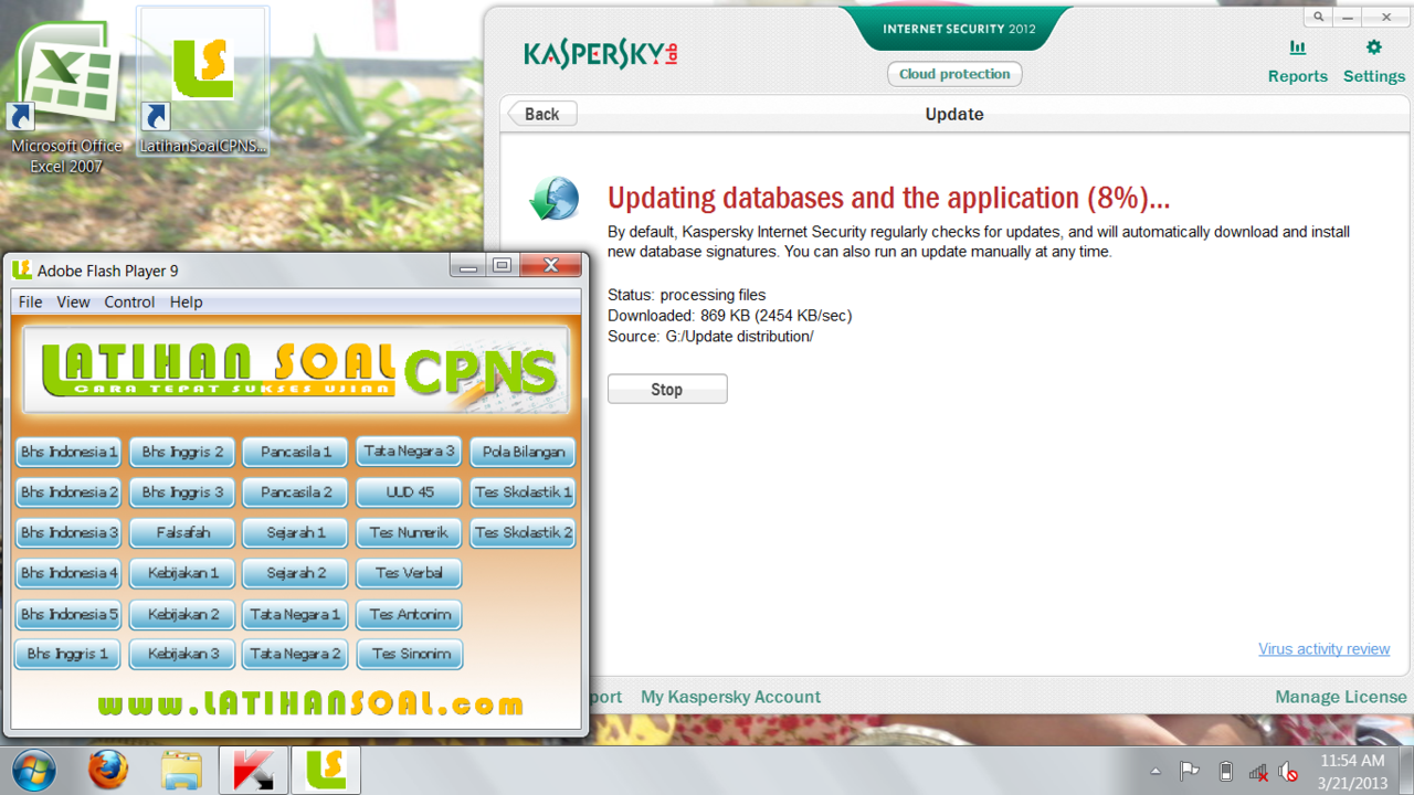 Software Latihan Soal CPNS 2011