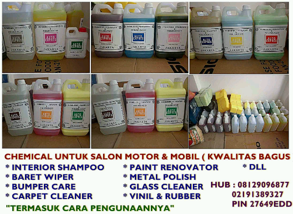 Paket Usaha Salon Motor & Mobil "MURAH & BERKUALITAS"