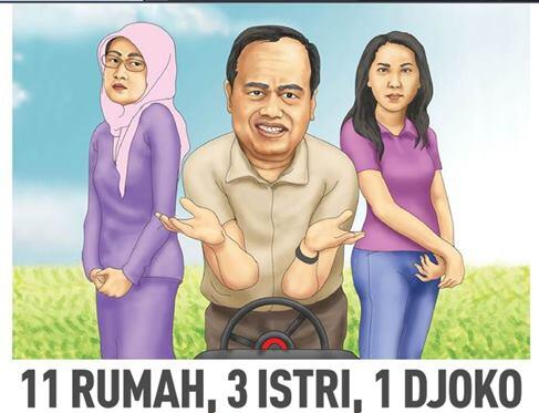 Irjen Djoko Susilo, dulu kutu buku dan Pecundang Soal Asmara,sekarang.......