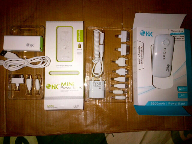 Power Bank / Baterei Cadangan / Aki buat BB HP iPod iPhone Samsung dll