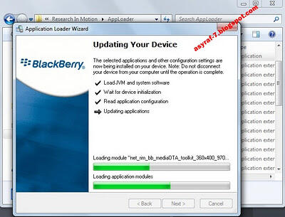 Cara Upgrade OS BlackBerry 