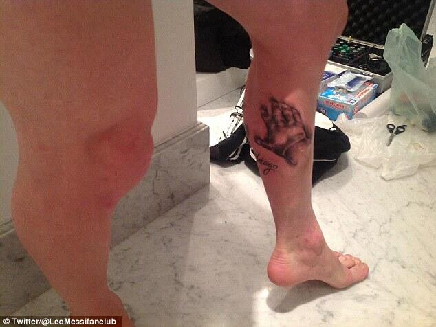 ssstttsttt,Messi lagi bikin tato