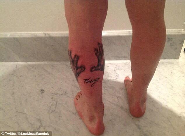 ssstttsttt,Messi lagi bikin tato