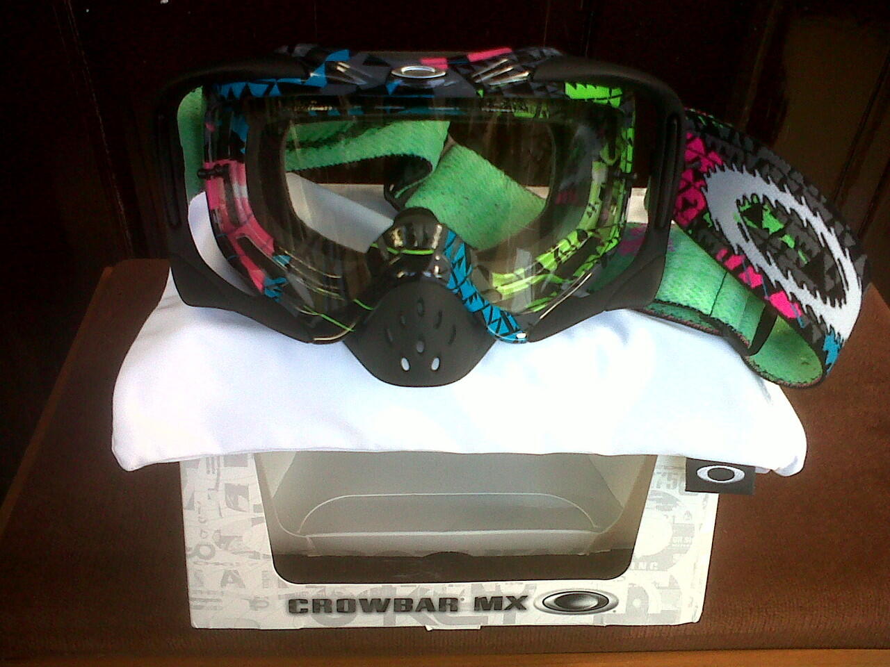 Terjual Ready Stock OAKLEY CROWBAR HAZMAT MX GOGGLE MOTOCROSS ATV DIRTBIKE  OFFROAD BMX MOTORC | KASKUS