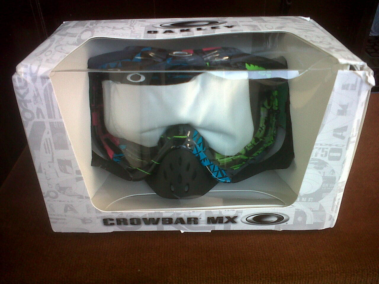 Terjual Ready Stock OAKLEY CROWBAR HAZMAT MX GOGGLE MOTOCROSS ATV DIRTBIKE  OFFROAD BMX MOTORC | KASKUS