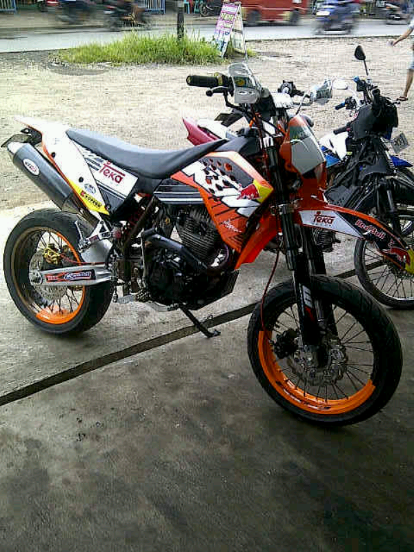 Terjual Honda Mega Pro Supermoto KTM 250  KASKUS