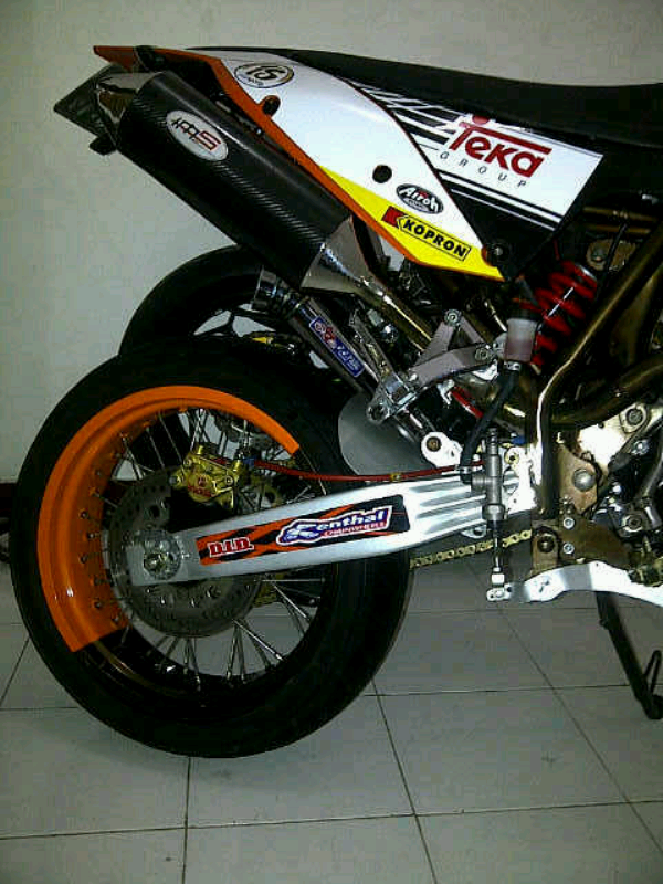 Terjual Honda Mega Pro Supermoto KTM 250  KASKUS