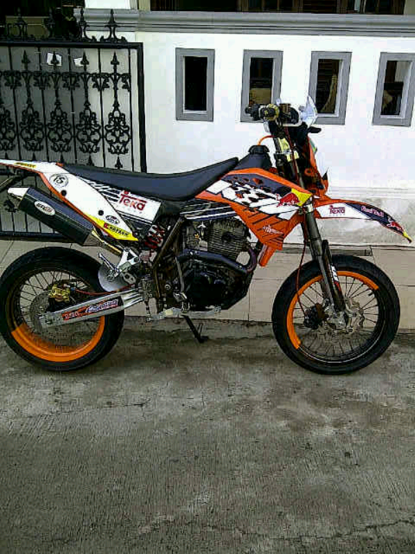 Terjual Honda Mega Pro Supermoto KTM 250  KASKUS