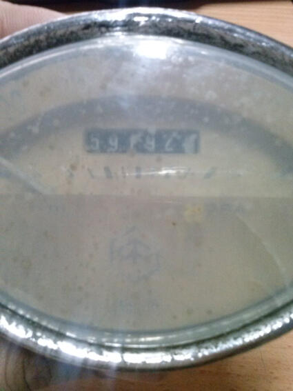 Speedometer vespa Veglia oval