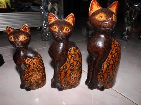 Terjual patung binatang Mainan anak Handicraft Kayu 