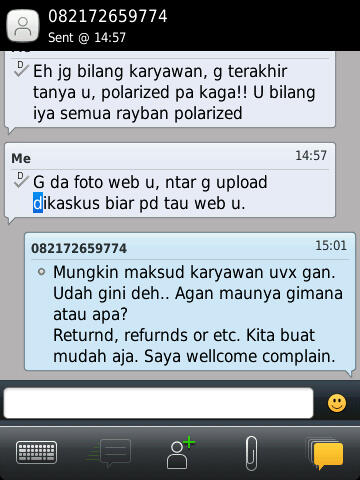 Just Info beli online tapi barang tidak sesuai (nipu ???)