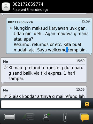 Just Info beli online tapi barang tidak sesuai (nipu ???)