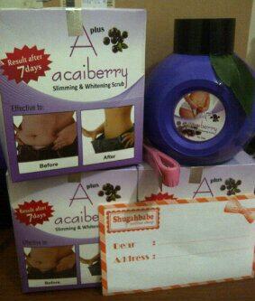 Acai Berry Reseller n RetaiL (Pelangsing) AsLi, MoneyBack + Bonus Peeling "Daki"