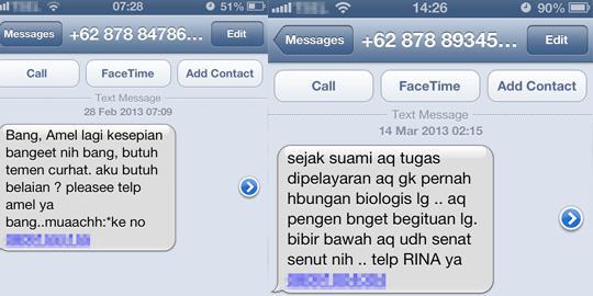 Hati Hati Kalo Dapet SMS Menggoda Kaya Gini