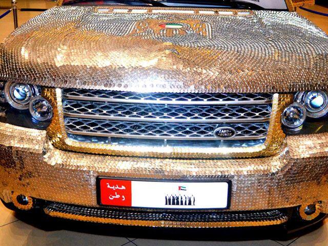 &#91;WOW!&#93; Range Rover ini Dilapisi 57.412 logam !