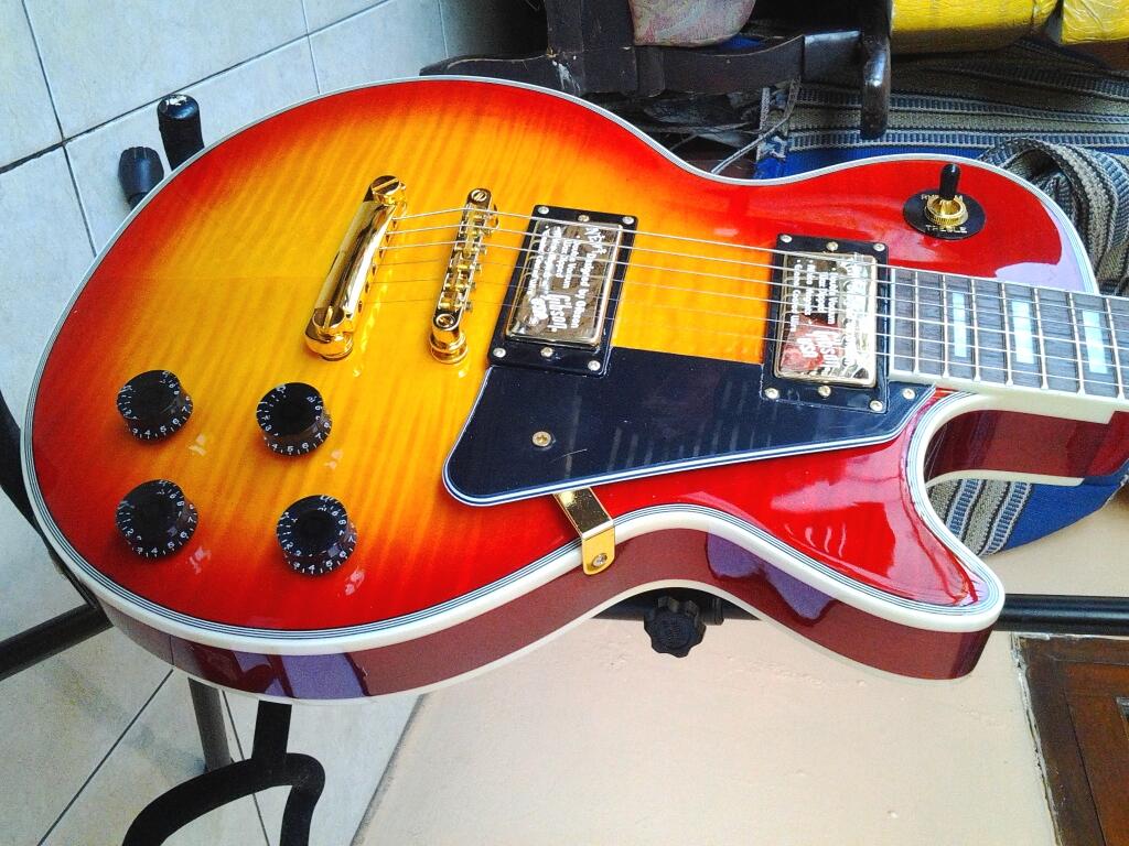 les paul custom sunburst