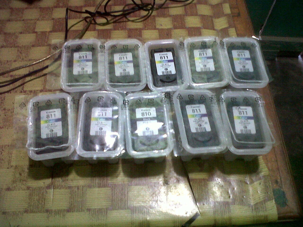 Jual Catridge Canon Bekas 810, 811, 40, & 41