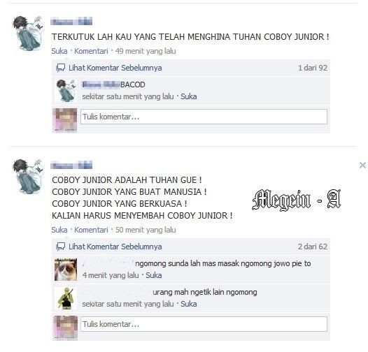 BOCAH DI FACEBOOK GAN!