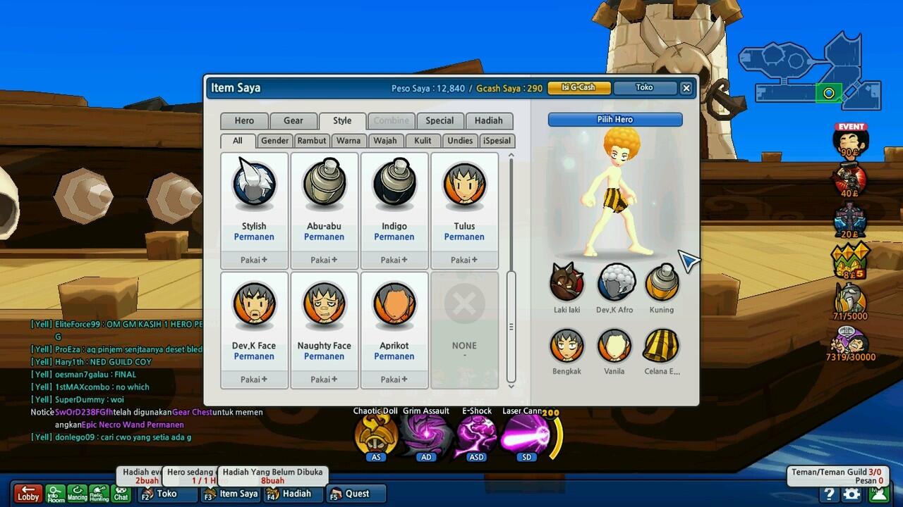 JUAL CHAR LOST SAGA MURAH!! ( 300RB )